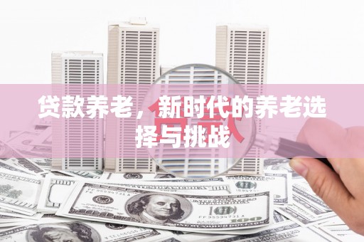 沅陵贷款养老，新时代的养老选择与挑战