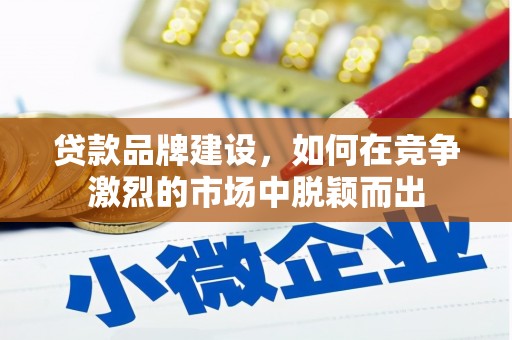 沅陵贷款品牌建设，如何在竞争激烈的市场中脱颖而出