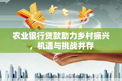 沅陵农业银行贷款助力乡村振兴，机遇与挑战并存