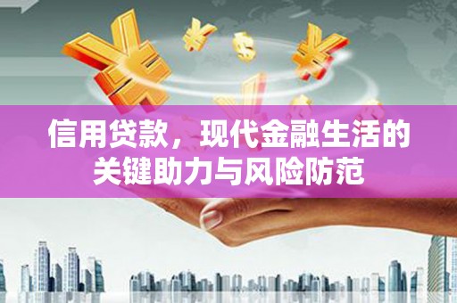 沅陵信用贷款，现代金融生活的关键助力与风险防范