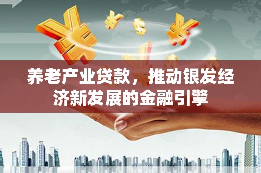 沅陵养老产业贷款，推动银发经济新发展的金融引擎