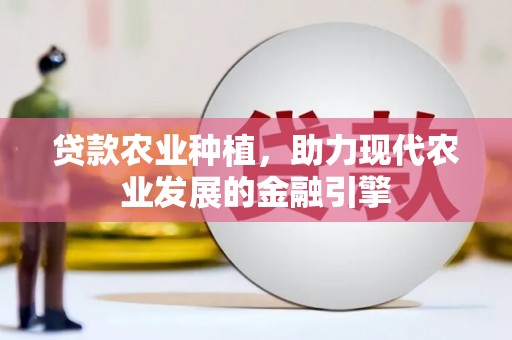 沅陵贷款农业种植，助力现代农业发展的金融引擎
