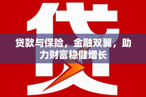 沅陵贷款与保险，金融双翼，助力财富稳健增长